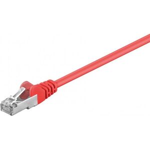 Goobay Patchcord, CAT5e, SF/UTP, 0.5m, czerwony (68031)