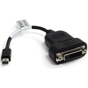 Adapter AV StarTech DisplayPort Mini - DVI-D 0.2m czarny (MDP2DVIS)