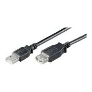 Kabel USB Goobay USB-A - USB-A 3 m Czarny (93600)