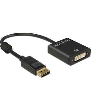 Adapter AV Delock DisplayPort - DVI-I czarny (62599)
