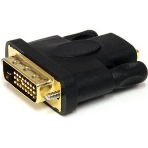 Adapter AV StarTech HDMI - DVI-D czarny (HDMIDVIFM)
