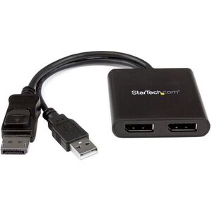 StarTech DisplayPort - DisplayPort, 0.06, Czarny (MSTDP122DP)