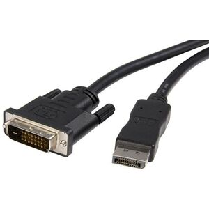Kabel StarTech DisplayPort - DVI-D 1.8m czarny (DP2DVIMM6)