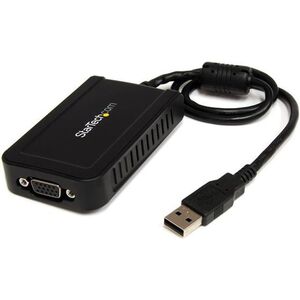 Adapter USB StarTech USB - VGA Czarny  (USB2VGAE3)