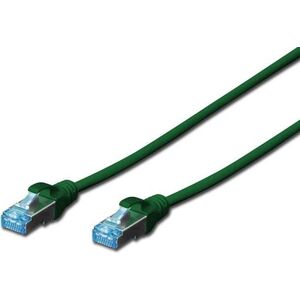 Digitus Kabel krosowy SF/UTP kat.5e, 1m, zielony (DK-1532-010/G)
