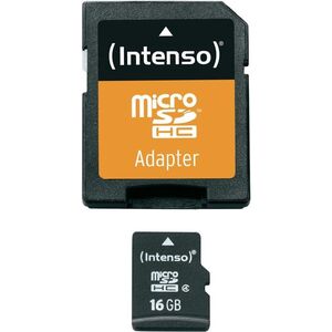 Karta Intenso MicroSDHC 16 GB Class 4  (3403470)