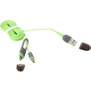 Kabel USB Platinet USB-A - 1 m Zielony (PUC2PG)