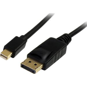 Kabel StarTech DisplayPort Mini - DisplayPort 1m czarny (MDP2DPMM1M)