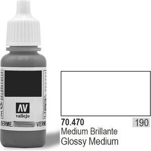 Vallejo Lakier Nr190 Gloss Medium 17ml - 70470