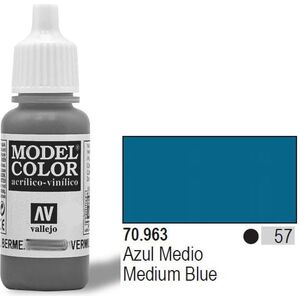 Vallejo Farba Nr57 Medium Blue Matt 17ml - 70963