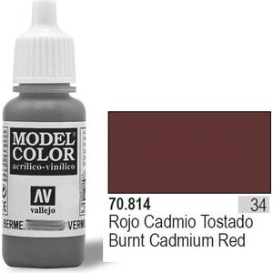 Vallejo Farba Nr34 Cadium Umber Red 17ml - 70814