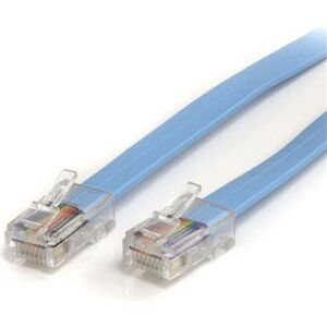 StarTech kabel rollover, cisco, 1.8m, niebieski