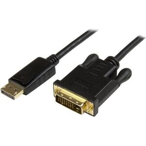 Kabel StarTech DisplayPort - DVI-D 3m czarny (DP2DVI2MM3)