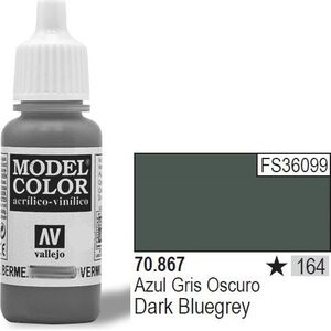 Vallejo Farba Nr164 Dark Blue Grey 17ml - 70867