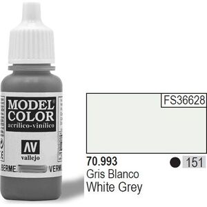 Vallejo Farba Nr151 White Grey Matt 17ml - 70993