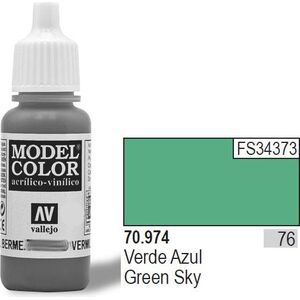 Vallejo Farba Nr76 Green Sky Matt 17ml - 70974