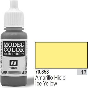 Vallejo Farba Nr13 Ice Yellow 17ml - 70858