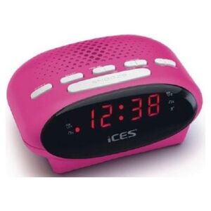 Radiobudzik Lenco ICR210 PINK