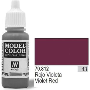 Vallejo Farba Nr43 Violet Red Matt 17ml - 70812