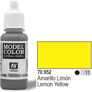 Vallejo Farba Nr11 Lemon Yellow 17ml - 70952