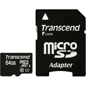 Karta Transcend MicroSDXC 64 GB Class 10 UHS-I  (TS64GUSDXC10)