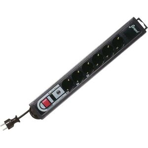Listwa zasilająca REV Supra-Guard przeciwprzepięciowa 6 gniazd 3 m czarna (00176571)