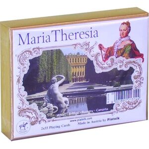 Piatnik Karty Lux 2 Talie Maria Theresia - 2131