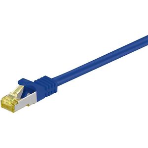 Patchcord S/FTP, Cat7, 20m, niebieski (91655)