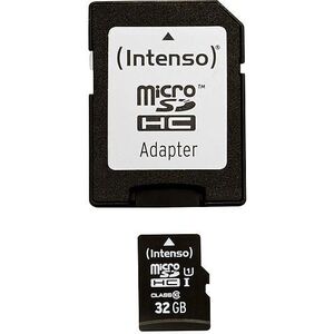 Karta Intenso Premium MicroSDHC 32 GB Class 10  (3423480)