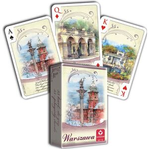 Cartamundi Karty Akwarele - Warszawa 55 l. (1289000363)