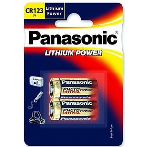 Panasonic Bateria Lithium Power CR123 1400mAh 2 szt.
