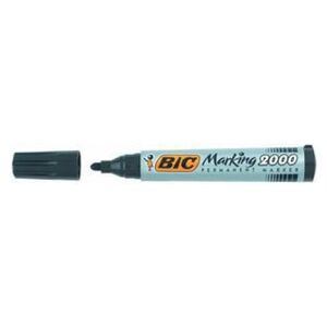 Bic MARKER PERMANENTNY BIC MARKING 2000 ZIELONY OKRĄGŁA KOŃCÓWKA PUDEŁKO 12 SZT - 820912
