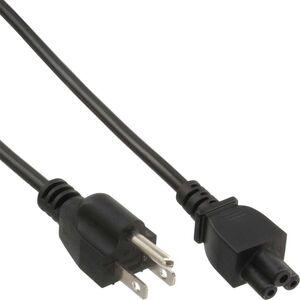 Kabel zasilający InLine do notebooków USA/Kanada 2m czarny (16656U)