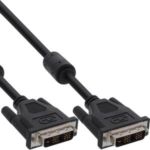 Kabel InLine DVI-D - DVI-D 2m czarny (17762)