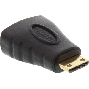 Adapter AV InLine HDMI Mini - HDMI czarny (17690G)