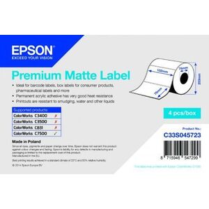 Epson Premium Matte Label (C33S045723)