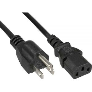 Kabel zasilający InLine USA do IEC C13, 1.8m (16652U)