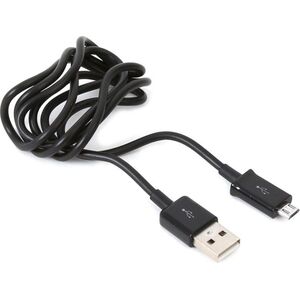 Kabel USB Platinet USB-A - microUSB 1 m Czarny (PUC1MBB)