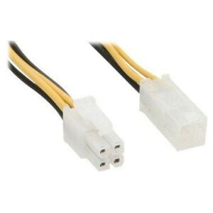InLine ATX/EPS 4-pin - ATX/EPS 4-pin, 0.2m, Żółty (26635)