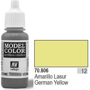Vallejo Farba Nr12 Lazur Yellow 17ml