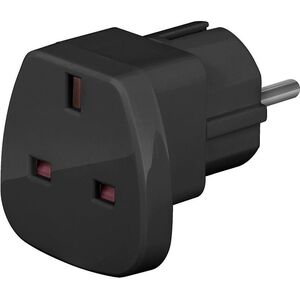 Techly Adapter zasilania UK/EU 13A, UK/BS - CEE 7/7 - 942716