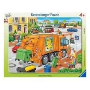 Ravensburger Puzzle 35 - Wywóz śmieci (063468)