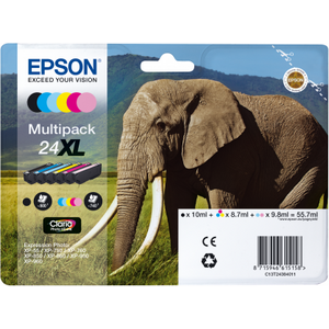 Tusz Epson Tusz Multipack 6 kolorów 24XL Claria Photo HD (C13T24384011)
