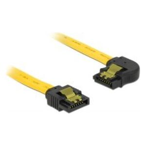 Delock SATA - SATA, 0.3m, Żółty (82824)