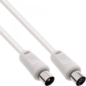 Kabel InLine Antenowy 7m biały (69407)