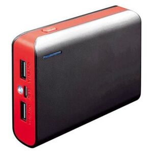 Powerbank Platinet LED 6000mAh Czarno-czerwony