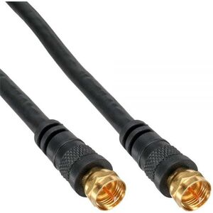 Kabel InLine Antenowy (F) 1m czarny (69301P)