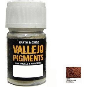 Vallejo Pigment Burnt Siena 73106