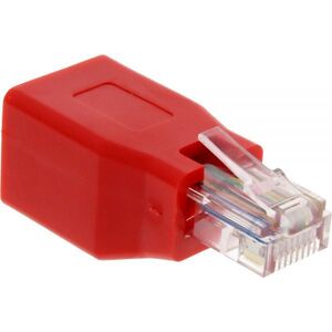 InLine Krosowy Adapter RJ45 męski - żeński (69994K)