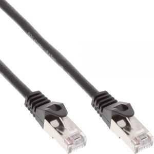 InLine Patchcord F/UTP, Cat.5e, czarny 5m (71505S)